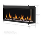 Dimplex | IgniteXL Bold 60" Deep Built-in Linear Electric Fireplace Dimplex Dimplex   