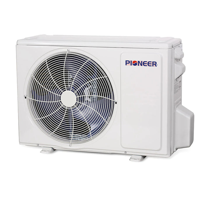 Pioneer | 12,000 BTU 8-Way Cassette Ductless Inverter Mini Split Air Conditioner Heat Pump, 230V Pioneer - Mini-Split, Inverter, AC, and Heat Pump Pioneer   