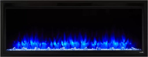 Simplifire | Allusion Platinum 72" Electric Fireplace Simplifire - Electric Fireplace Simplifire   
