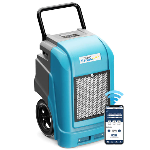 AlorAir | Storm Ultra WIFI Commercial Dehumidifier | 190 PPD AlorAir - Dehumidifier AlorAir Blue  