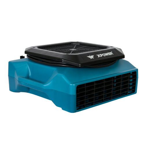 XPOWER | PL-700A-Blue | 1/3 HP, 1050 CFM, 2.8 Amps, 3-Speed Low Profile Air Mover XPOWER - Low Profile Air Mover XPOWER   