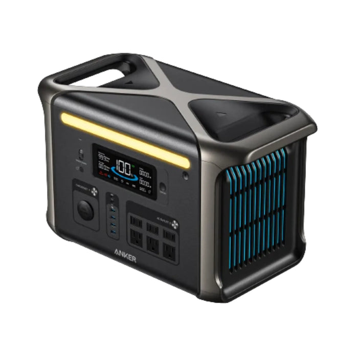 Anker | SOLIX F1500 Portable Power Station - 1536Wh | 1800W, WiFi Remote Control Anker Portable Power Station Anker   