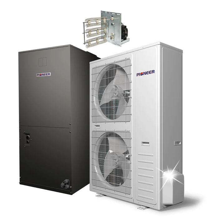 Pioneer | 56,000 BTU 17.5 SEER Ducted Central Split Air Conditioner Heat Pump System Pioneer - Mini-Split, Inverter, AC, and Heat Pump Pioneer   