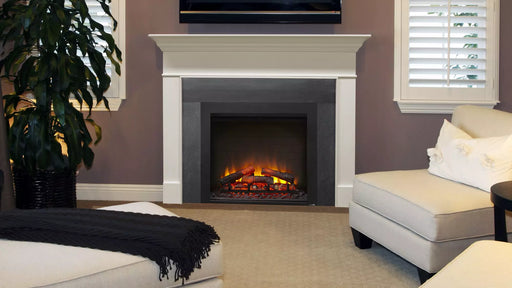 Simplifire | 36" Built In Traditional Electric Fireplace Simplifire - Electric Fireplace Simplifire   