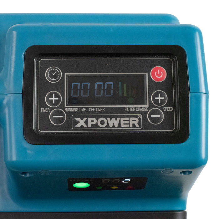 XPOWER | X-2700 | Professional 5-Speed, 3-Stage HEPA Mini Air Scrubber XPOWER - Air Scrubber XPOWER   