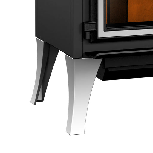 Empire Stove | Gateway 2300 Nickel Straight Legs with Ash Pan Empire Stove - Add Ons Empire Stove   