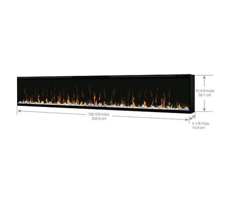 Dimplex | IgniteXL 100" Built-in Linear Electric Fireplace Dimplex Dimplex   