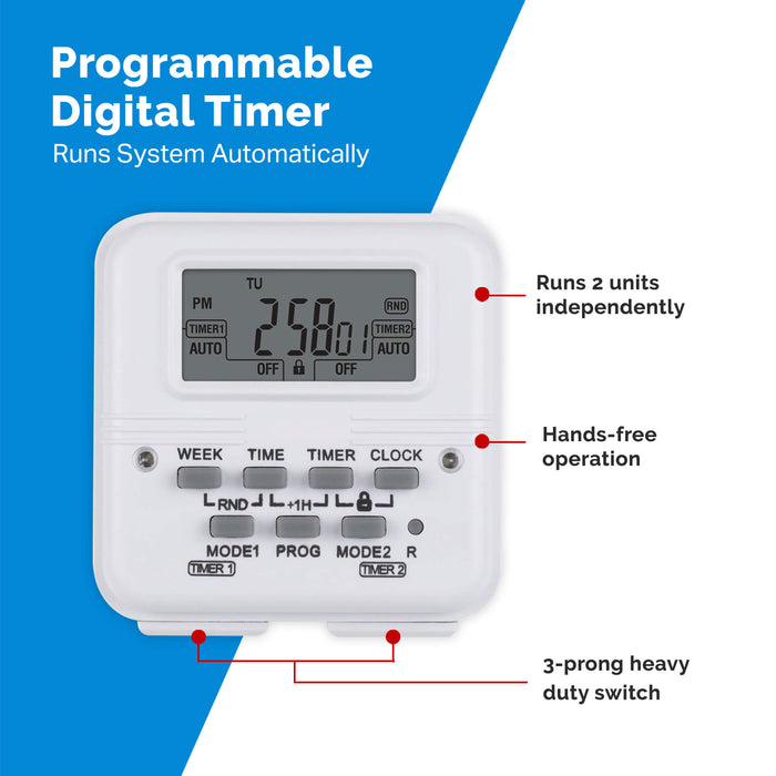 XPOWER | Everest Programmable Sanitizing System (PSS), 2000 CFM HEPA Air Purifier XPOWER - PSS PACKAGES XPOWER   