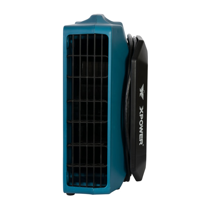 XPOWER | PL-700A-Blue | 1/3 HP, 1050 CFM, 2.8 Amps, 3-Speed Low Profile Air Mover XPOWER - Low Profile Air Mover XPOWER   