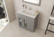 Laviva | Nova 32" Grey Bathroom Vanity with White Ceramic Basin Countertop Laviva - Vanities Laviva   