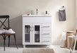 Laviva | Nova 32" White Bathroom Vanity with White Ceramic Basin Countertop Laviva - Vanities Laviva   