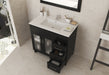 Laviva | Nova 36" Espresso Bathroom Vanity with White Ceramic Basin Countertop Laviva - Vanities Laviva   