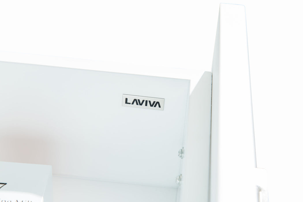 Laviva | Nova 36" White Bathroom Vanity with White Ceramic Basin Countertop Laviva - Vanities Laviva   