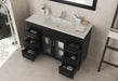 Laviva | Nova 48" Espresso Bathroom Vanity with White Ceramic Basin Countertop Laviva - Vanities Laviva   