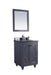 Laviva | Odyssey 24" Maple Grey Bathroom Vanity with Black Wood Marble Countertop Laviva - Vanities Laviva   