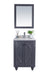 Laviva | Odyssey 24" Maple Grey Bathroom Vanity with White Carrara Marble Countertop Laviva - Vanities Laviva   