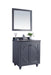 Laviva | Odyssey 30" Maple Grey Bathroom Vanity with Black Wood Marble Countertop Laviva - Vanities Laviva   