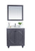 Laviva | Odyssey 30" Maple Grey Bathroom Vanity with Pure White Phoenix Stone Countertop Laviva - Vanities Laviva   