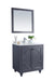 Laviva | Odyssey 30" Maple Grey Bathroom Vanity with Pure White Phoenix Stone Countertop Laviva - Vanities Laviva   