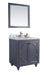 Laviva | Odyssey 30" Maple Grey Bathroom Vanity with White Stripes Marble Countertop Laviva - Vanities Laviva   