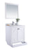 Laviva | Odyssey 30" White Bathroom Vanity with Black Wood Marble Countertop Laviva - Vanities Laviva   