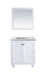 Laviva | Odyssey 30" White Bathroom Vanity with Matte White VIVA Stone Solid Surface Countertop Laviva - Vanities Laviva   