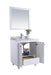 Laviva | Odyssey 30" White Bathroom Vanity with Matte White VIVA Stone Solid Surface Countertop Laviva - Vanities Laviva   