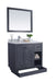 Laviva | Odyssey 36" Maple Grey Bathroom Vanity with Black Wood Marble Countertop Laviva - Vanities Laviva   