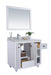 Laviva | Odyssey 36" White Bathroom Vanity with Matte White VIVA Stone Solid Surface Countertop Laviva - Vanities Laviva   