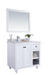 Laviva | Odyssey 36" White Bathroom Vanity with White Carrara Marble Countertop Laviva - Vanities Laviva   