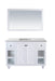 Laviva | Odyssey 48" White Bathroom Vanity with Matte White VIVA Stone Solid Surface Countertop Laviva - Vanities Laviva   