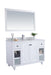 Laviva | Odyssey 48" White Bathroom Vanity with White Carrara Marble Countertop Laviva - Vanities Laviva   