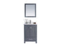 Laviva | Wilson 24" Grey Bathroom Vanity with White Quartz Countertop Laviva - Vanities Laviva   