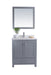 Laviva | Wilson 30" Grey Bathroom Vanity with White Carrara Marble Countertop Laviva - Vanities Laviva   