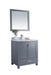 Laviva | Wilson 30" Grey Bathroom Vanity with White Carrara Marble Countertop Laviva - Vanities Laviva   