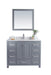 Laviva | Wilson 42" Grey Bathroom Vanity with White Carrara Marble Countertop Laviva - Vanities Laviva   