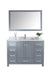 Laviva | Wilson 48" Grey Bathroom Vanity with White Carrara Marble Countertop Laviva - Vanities Laviva   