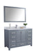 Laviva | Wilson 48" Grey Bathroom Vanity with White Carrara Marble Countertop Laviva - Vanities Laviva   