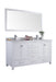 Laviva | Wilson 60" White Double Sink Bathroom Vanity with White Carrara Marble Countertop Laviva - Vanities Laviva   