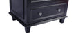 Laviva | Luna 30" Espresso Bathroom Vanity with Black Wood Marble Countertop Laviva - Vanities Laviva   