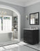 Laviva | Luna 30" Espresso Bathroom Vanity with Matte White VIVA Stone Solid Surface Countertop Laviva - Vanities Laviva   