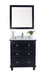 Laviva | Luna 30" Espresso Bathroom Vanity with Pure White Phoenix Stone Countertop Laviva - Vanities Laviva   