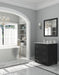 Laviva | Luna 30" Espresso Bathroom Vanity with White Quartz  Countertop Laviva - Vanities Laviva   