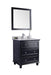 Laviva | Luna 30" Espresso Bathroom Vanity with White Quartz  Countertop Laviva - Vanities Laviva   