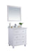 Laviva | Luna 30" White Bathroom Vanity with Pure White Phoenix Stone Countertop Laviva - Vanities Laviva   