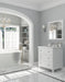 Laviva | Luna 30" White Bathroom Vanity with White Carrara Marble Countertop Laviva - Vanities Laviva   