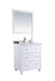 Laviva | Luna 30" White Bathroom Vanity with White Quartz Countertop Laviva - Vanities Laviva   