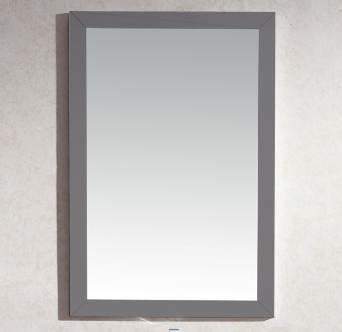 Laviva | Sterling 24" Framed Rectangular Maple Grey Mirror Laviva - Mirror Laviva   