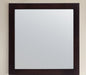 Laviva | Sterling 30" Framed Square Espresso Mirror Laviva - Mirror Laviva   