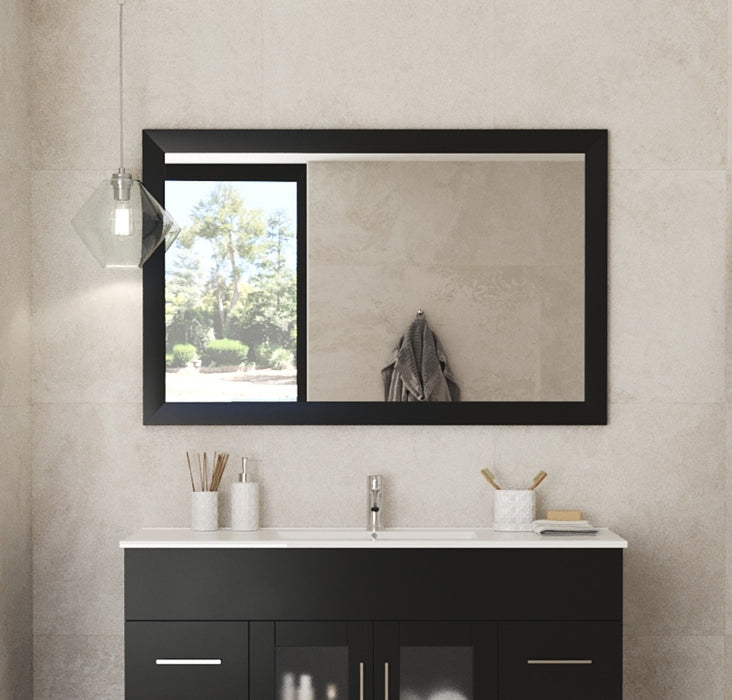 Laviva | Sterling 48" Framed Rectangular Espresso Mirror Laviva - Mirror Laviva   